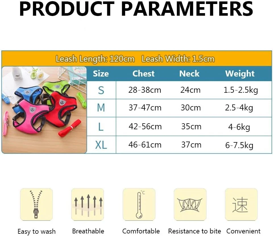 جلیقه سگ و گربه، لوازم حیوانات خانگی، قلاده تنفسی مناسب برای نژادهای مختلف (سایز S، بنفش) جلیقه سگ و گربه، لوازم حیوانات خانگی، قلاده تنفسی مناسب برای نژادهای مختلف (سایز S، بنفش)