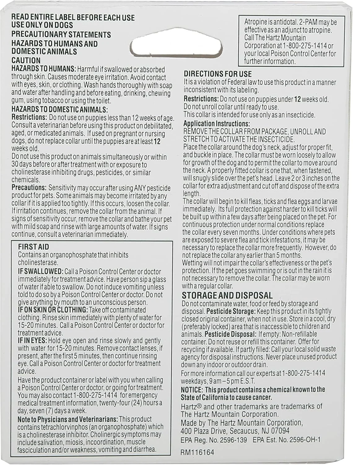 قلاده ضد کک و کنه هارتز UltraGuard Plus - 22 اینچ با محافظ ReflectX برای سگ ها و توله سگ ها قلاده ضد کک و کنه هارتز UltraGuard Plus - 22 اینچ با محافظ ReflectX برای سگ ها و توله سگ ها