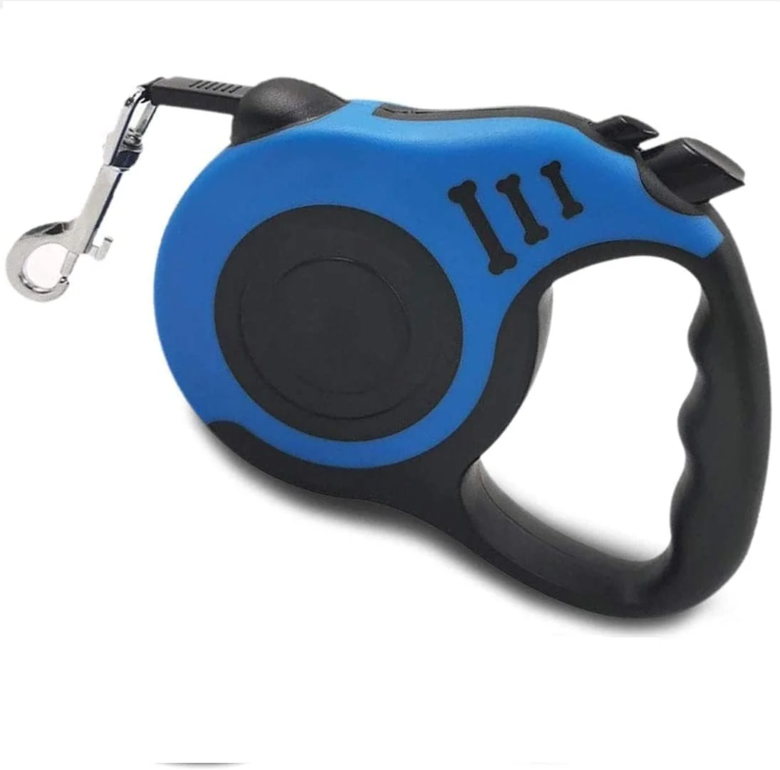 بند قلاده سگ جمع شونده خزنه، بند پیاده روی حیوانات خانگی با دسته ضد لغزش، نوار نایلونی قوی، بدون گره خوردگی، قفل و رهاسازی یک دکمه ای با یک دست، مناسب برای سگ یا گربه کوچک/متوسط (3 متر) بند قلاده سگ جمع شونده خزنه، بند پیاده روی حیوانات خانگی با دسته ضد لغزش، نوار نایلونی قوی، بدون گره خوردگی، قفل و رهاسازی یک دکمه ای با یک دست، مناسب برای سگ یا گربه کوچک/متوسط (3 متر)