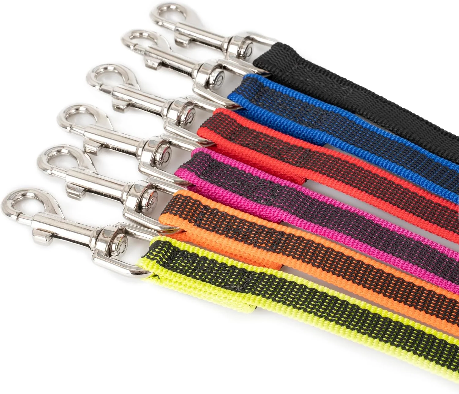 بند قلاده سوپر گریپ رنگی و خاکستری Julius-K9 216GM-R-S3 با دسته، 20 میلی متر × 3 متر، قرمز-خاکستری