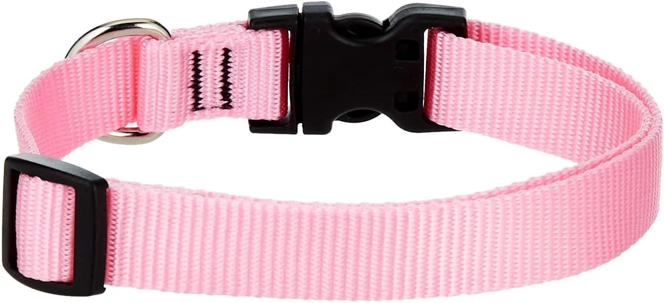 قلاده سگ لوپین، سایز ۱۳-۲۲، صورتی، عرض ۳/۴ اینچ قلاده سگ لوپین، سایز ۱۳-۲۲، صورتی، عرض ۳/۴ اینچ