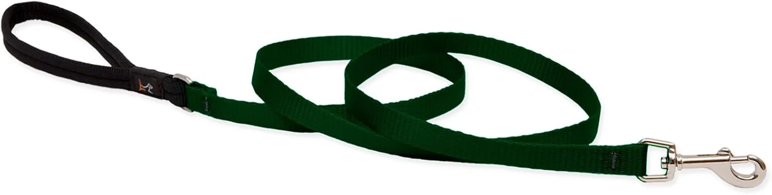 قلاده و افسار سگ LupinePet، سبز، 120 سانتی متر در 1.25 سانتی متر قلاده و افسار سگ LupinePet، سبز، 120 سانتی متر در 1.25 سانتی متر