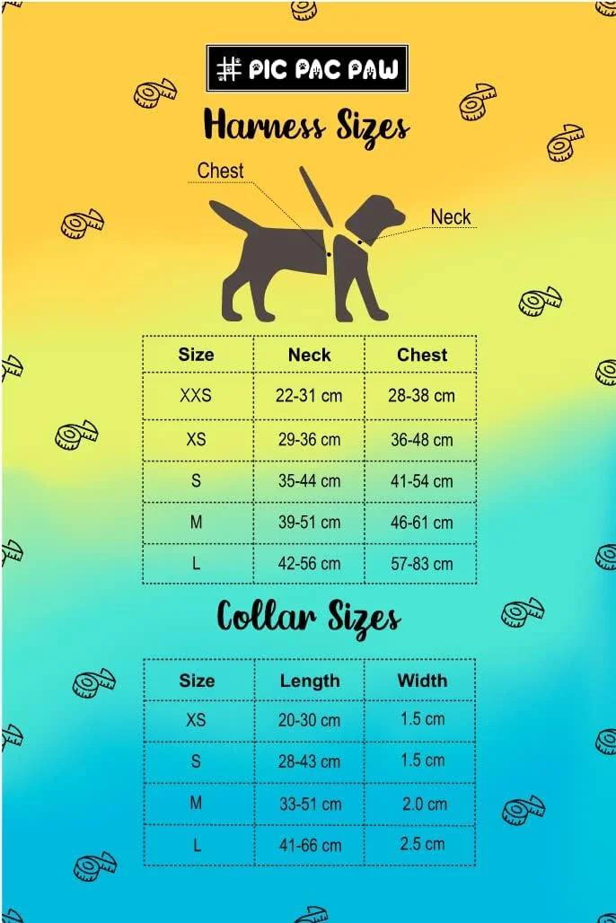 کالکشن جادوی شکوفه - هارنس قابل تنظیم برای سگ های کوچک، متوسط و بزرگ (S)
