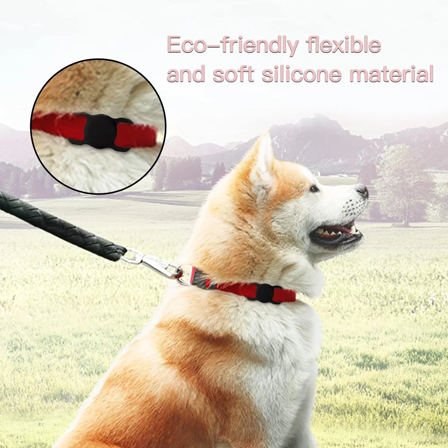 PuppyDoggy بسته 2 عددی نگهدارنده تگ قلاده سیلیکونی سگ، کیف ردیاب گربه سگ ضد آب، مقاوم در برابر خراش، ضد گم شدن و 1 بسته کیف نگهدارنده جاکلیدی برای کیف، چمدان (کوچک، مشکی) PuppyDoggy بسته 2 عددی نگهدارنده تگ قلاده سیلیکونی سگ، کیف ردیاب گربه سگ ضد آب، مقاوم در برابر خراش، ضد گم شدن و 1 بسته کیف نگهدارنده جاکلیدی برای کیف، چمدان (کوچک، مشکی)