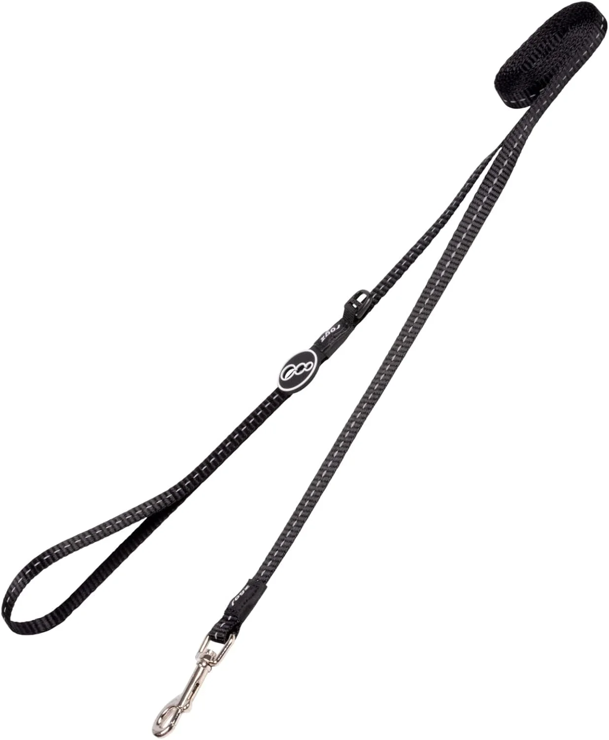 بند قلاده سگ Rogz Nitelife با قابلیت بازتاب نور، مشکی بند قلاده سگ Rogz Nitelife با قابلیت بازتاب نور، مشکی