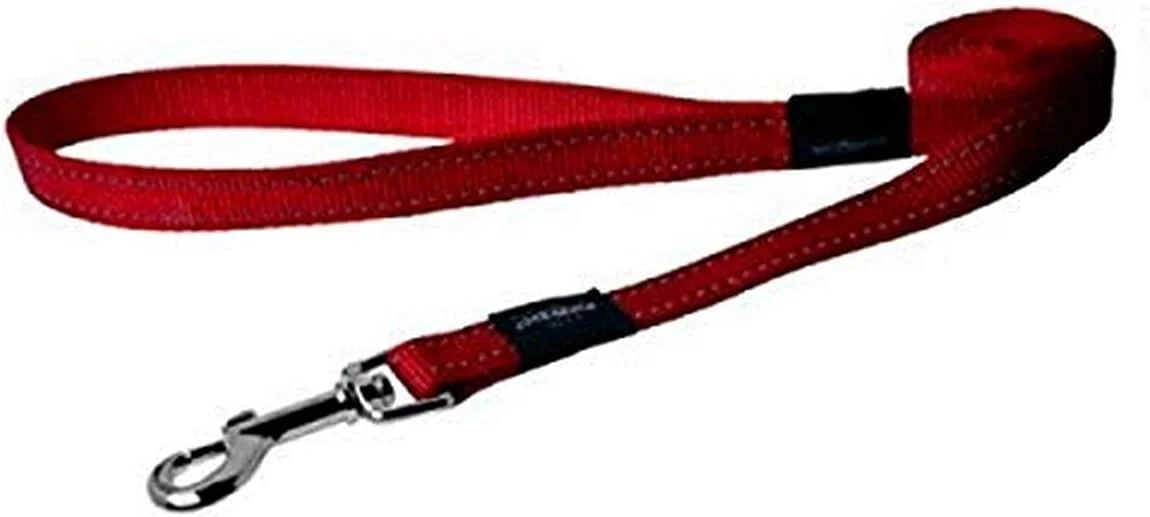بند قلاده سگ با دوخت بازتابنده مدل Utility L-RED