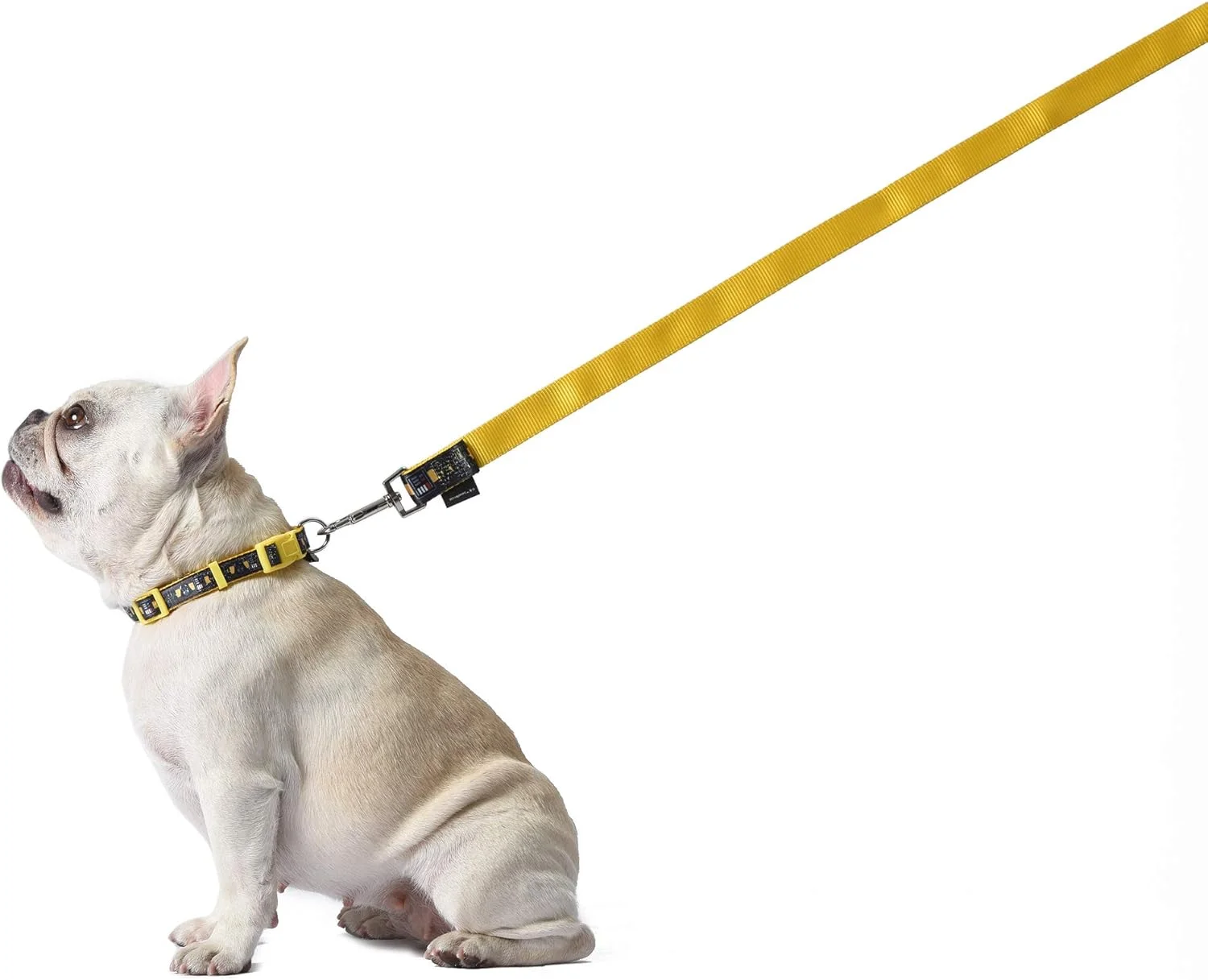 بند قلاده سگ 180 سانتی‌متری طرح جنگ ستارگان Darth Vader مناسب برای همه سگ‌ها | بند قلاده سگ زیبا با اتصال آسان به هر قلاده یا هارنس سگ | دارای مجوز رسمی جنگ ستارگان