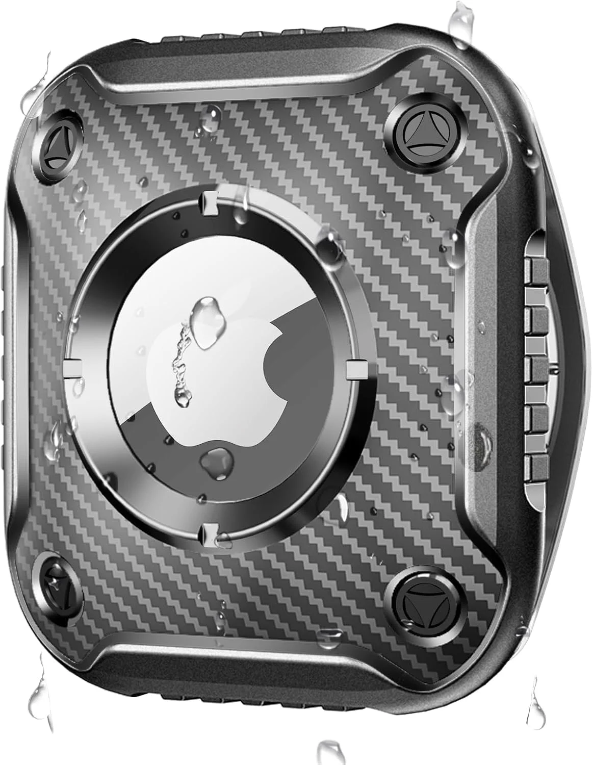 نگهدارنده ضدآب Airtag برای قلاده سگ، نگهدارنده Airtag سگ، TPU و فیبر کربن پوشش کامل ضد گم شدن، اندازه جمع و جور سبک وزن فوق العاده بادوام، IP6 ضدآب، مناسب برای قلاده با عرض 1 اینچ و 1 1/4 اینچ، مشکی نگهدارنده ضدآب Airtag برای قلاده سگ، نگهدارنده Airtag سگ، TPU و فیبر کربن پوشش کامل ضد گم شدن، اندازه جمع و جور سبک وزن فوق العاده بادوام، IP6 ضدآب، مناسب برای قلاده با عرض 1 اینچ و 1 1/4 اینچ، مشکی