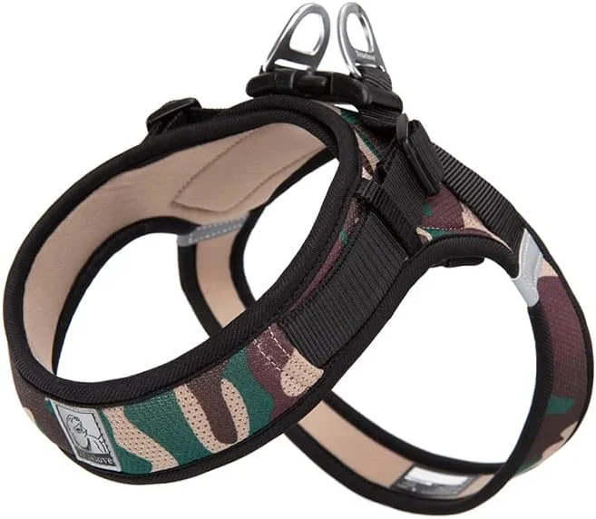 هارنس سگ Truelove مدل Step-in، هارنس سگ توری نرم و تنفسی بازتابنده، هارنس پیادهروی آسان با سگک ایمنی برای سگهای خیلی کوچک و کوچک، هارنس سگ TLH3013 (استتار، M) هارنس سگ Truelove مدل Step-in، هارنس سگ توری نرم و تنفسی بازتابنده، هارنس پیادهروی آسان با سگک ایمنی برای سگهای خیلی کوچک و کوچک، هارنس سگ TLH3013 (استتار، M)