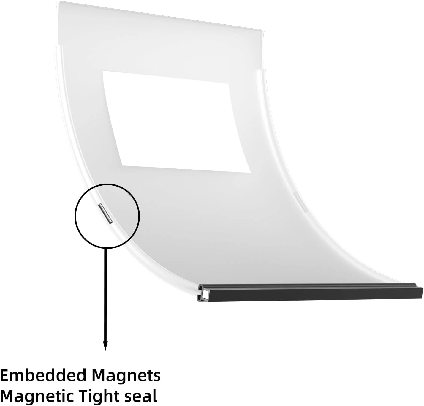 درب سگ جایگزین اصلی [Classicmacher]، فلپ نرم متوسط، سازگار با درب های پلاستیکی سگ (متوسط - 12.5 * 8.75)