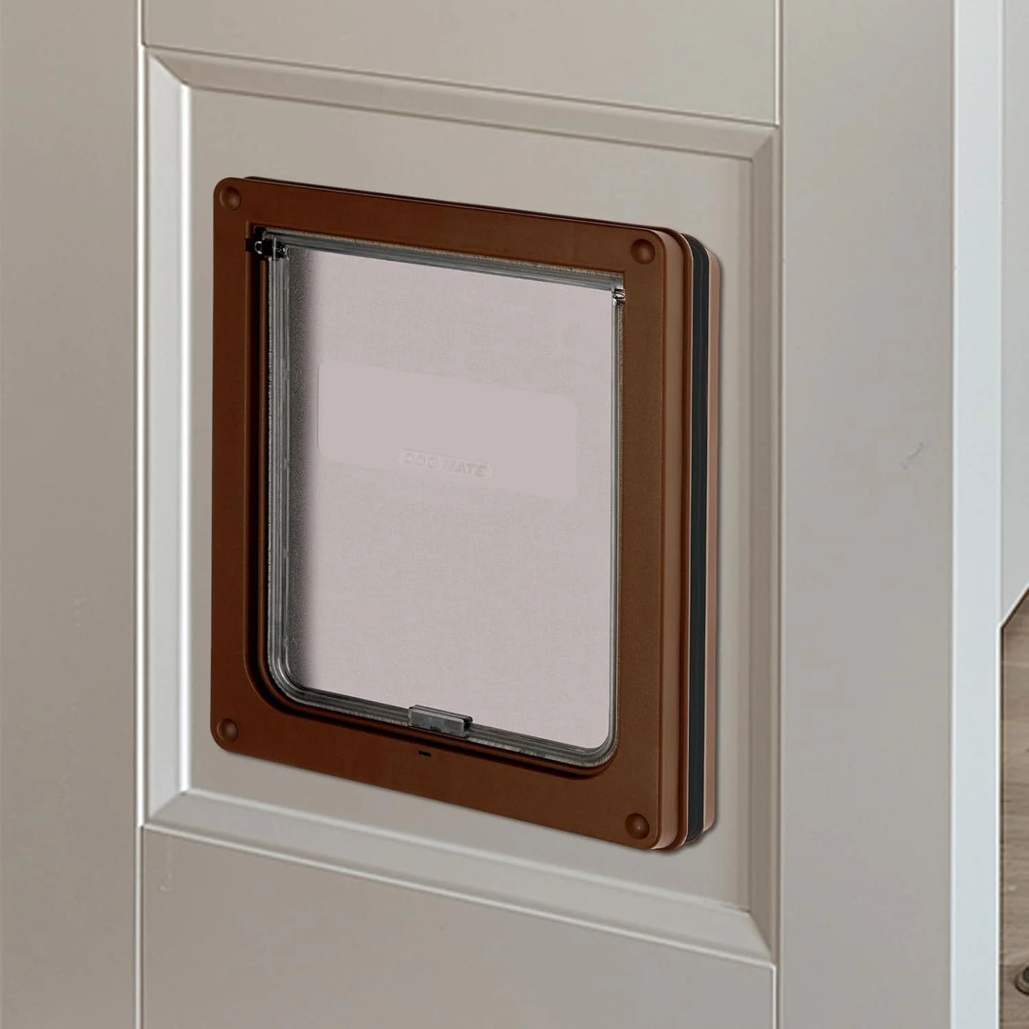 درب حیوانات خانگی - دریچه گربه برای سگ های کوچک - صفحه محافظ کودک برای بچه گربه، توله سگ، مناسب فضای داخلی و خارجی خانه، آپارتمان، اتاق نشیمن، اتاق خواب، پنجره، بالکن