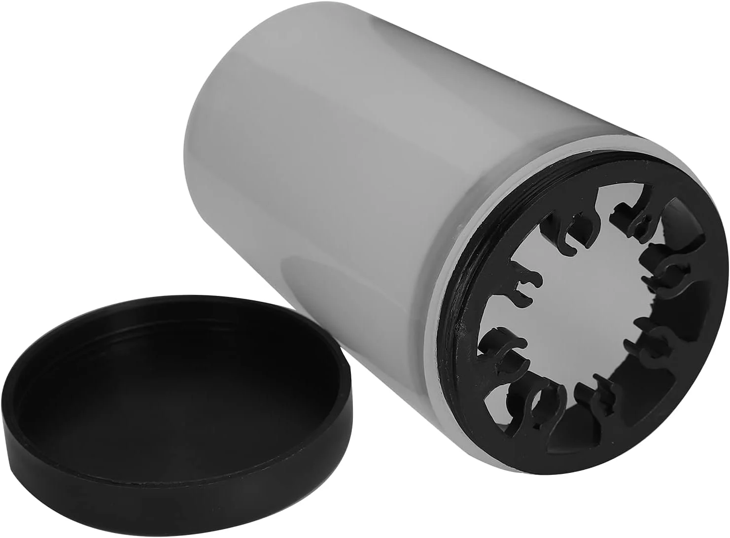 نگهدارنده برس طراحی ناخن، فنجان پاک کننده، سطل شستشوی برس طراحی ناخن، فنجان شفاف پاک کننده لاک ژل با شکاف برس برای سالن ناخن