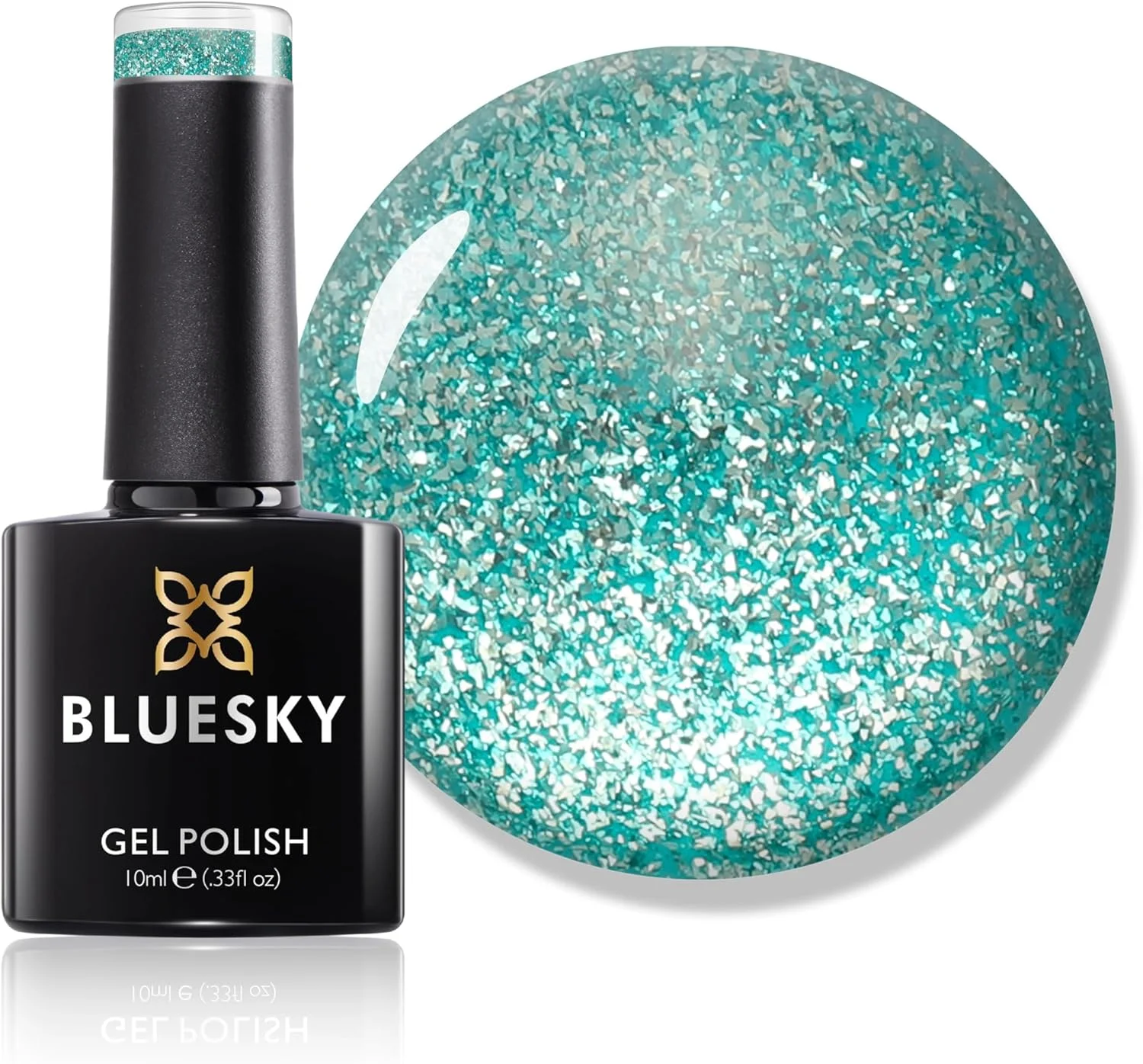 لاک ژل بلوسکی، پلاتینیوم 12، آکوامارین دریم، 10 میلی لیتر، ماندگاری طولانی، مقاوم در برابر لب پر شدن، 10 میلی لیتر (نیاز به خشک شدن زیر لامپ UV LED دارد)