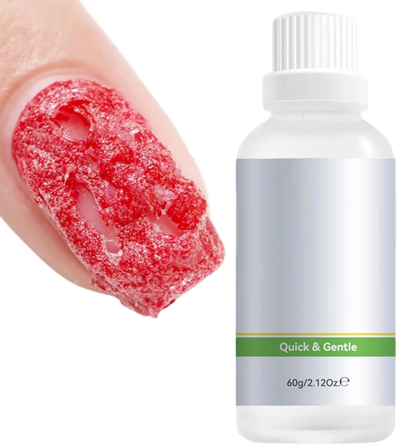 محلول پاک کننده لاک ژل | پاک کننده لاک ناخن اکریلیک 60 میلی لیتری - پاک کننده مانیکور و پدیکور مناسب بانوان، آقایان، مبتدیان، آرایشگاه، مسافرت، مادر، همسر و دختران