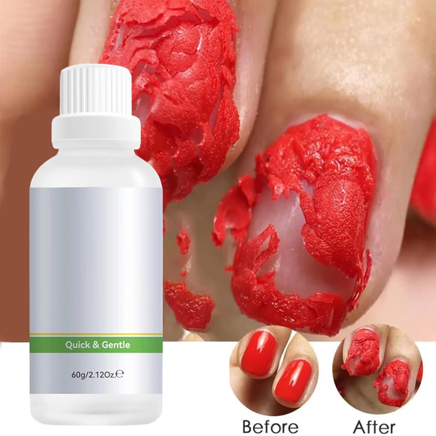 محلول پاک کننده لاک ژل | پاک کننده لاک ناخن اکریلیک 60 میلی لیتری - پاک کننده مانیکور و پدیکور مناسب بانوان، آقایان، مبتدیان، آرایشگاه، مسافرت، مادر، همسر و دختران