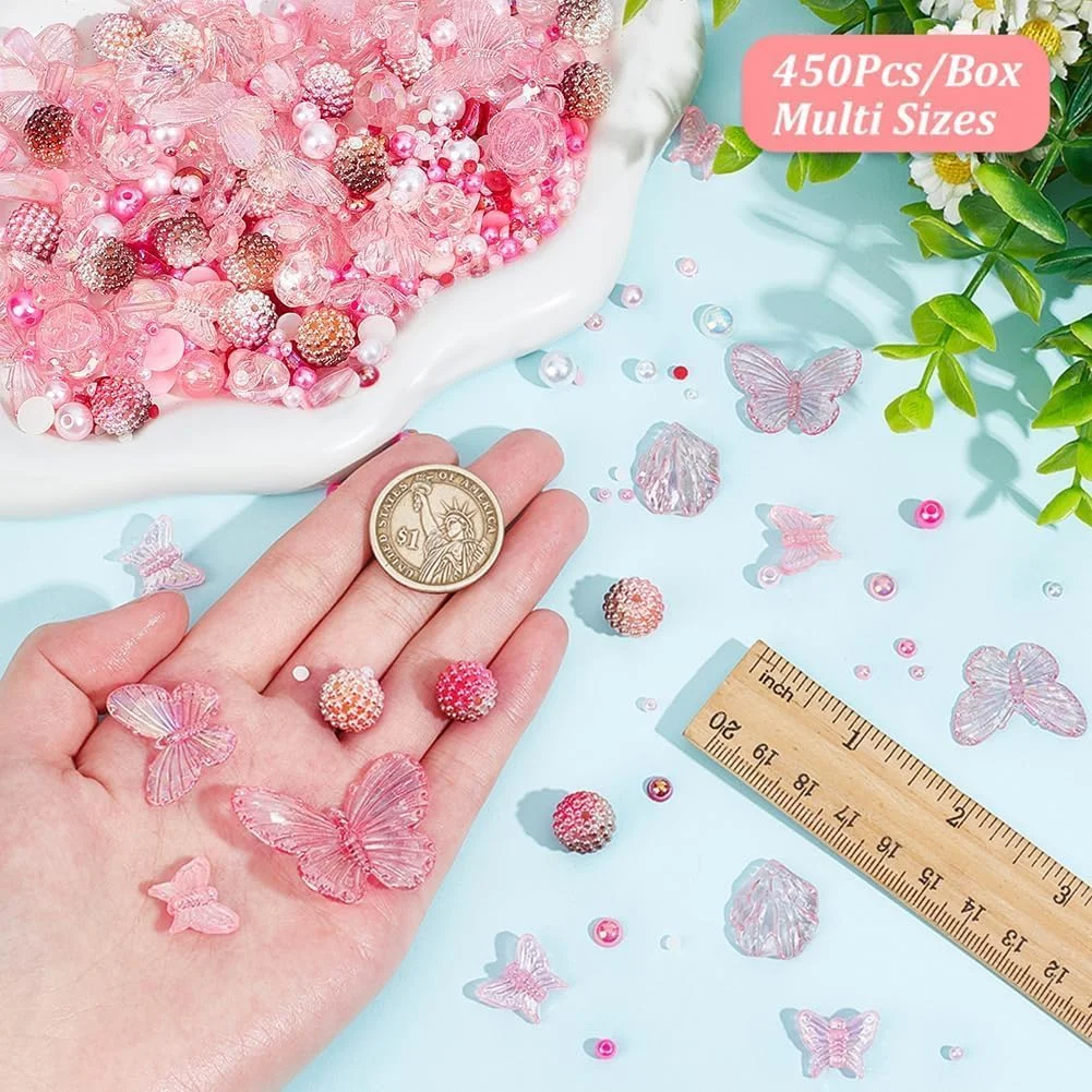 گل رز رزینی سه بعدی، پاپیون، پروانه، صدف، نگین های تخت، نگین های رزینی گرد مات، نگین های پلاستیکی نیم گرد مات برای هنر ناخن، قاب گوشی، ساخت جواهرات DIY، صورتی گل رز رزینی سه بعدی، پاپیون، پروانه، صدف، نگین های تخت، نگین های رزینی گرد مات، نگین های پلاستیکی نیم گرد مات برای هنر ناخن، قاب گوشی، ساخت جواهرات DIY، صورتی