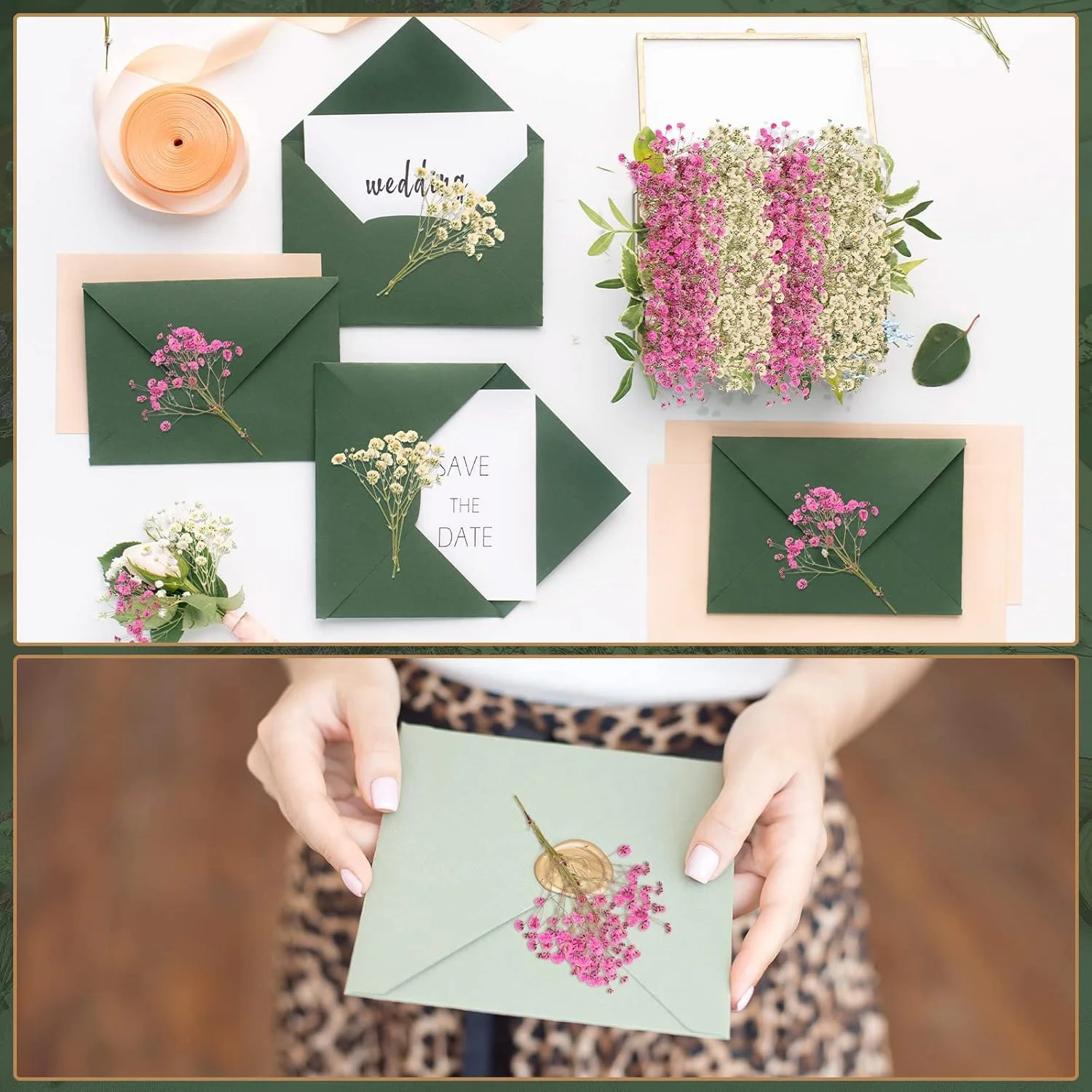 گل خشک بیبی نفس سفید 96 عددی ELECDON برای هنر رزین و صنایع دستی DIY، برای قالب های جواهرات، طراحی ناخن، شمع سازی، قاب گوشی و دکور گل گل خشک بیبی نفس سفید 96 عددی ELECDON برای هنر رزین و صنایع دستی DIY، برای قالب های جواهرات، طراحی ناخن، شمع سازی، قاب گوشی و دکور گل