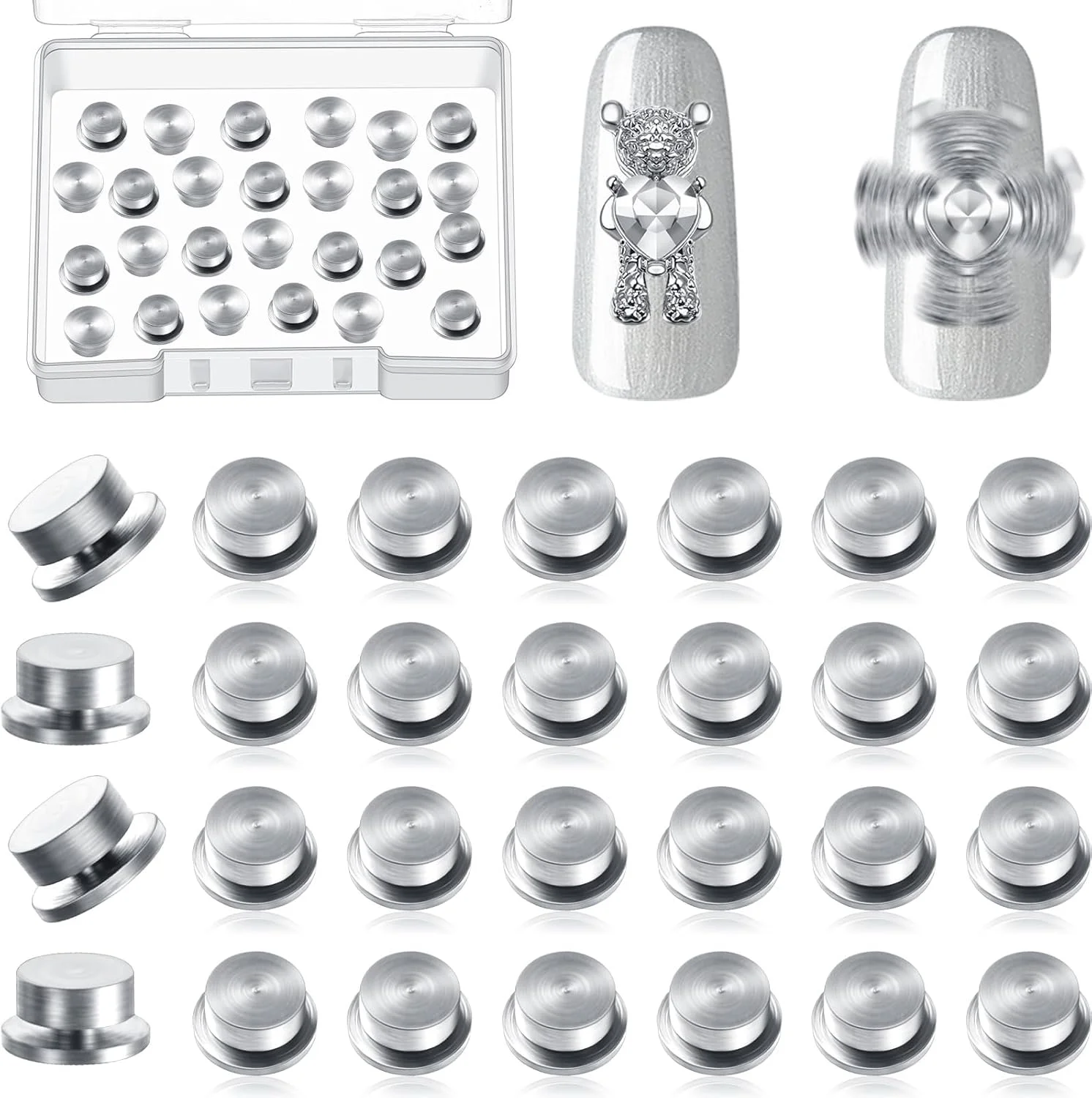 30 عدد آویز چرخشی ناخن، ابزار هنری چرخشی برای طراحی ناخن، حلقه های جواهرات، ابزارهای چرخشی سه بعدی برای زنان و دختران، لوازم جانبی جواهرات 30 عدد آویز چرخشی ناخن، ابزار هنری چرخشی برای طراحی ناخن، حلقه های جواهرات، ابزارهای چرخشی سه بعدی برای زنان و دختران، لوازم جانبی جواهرات