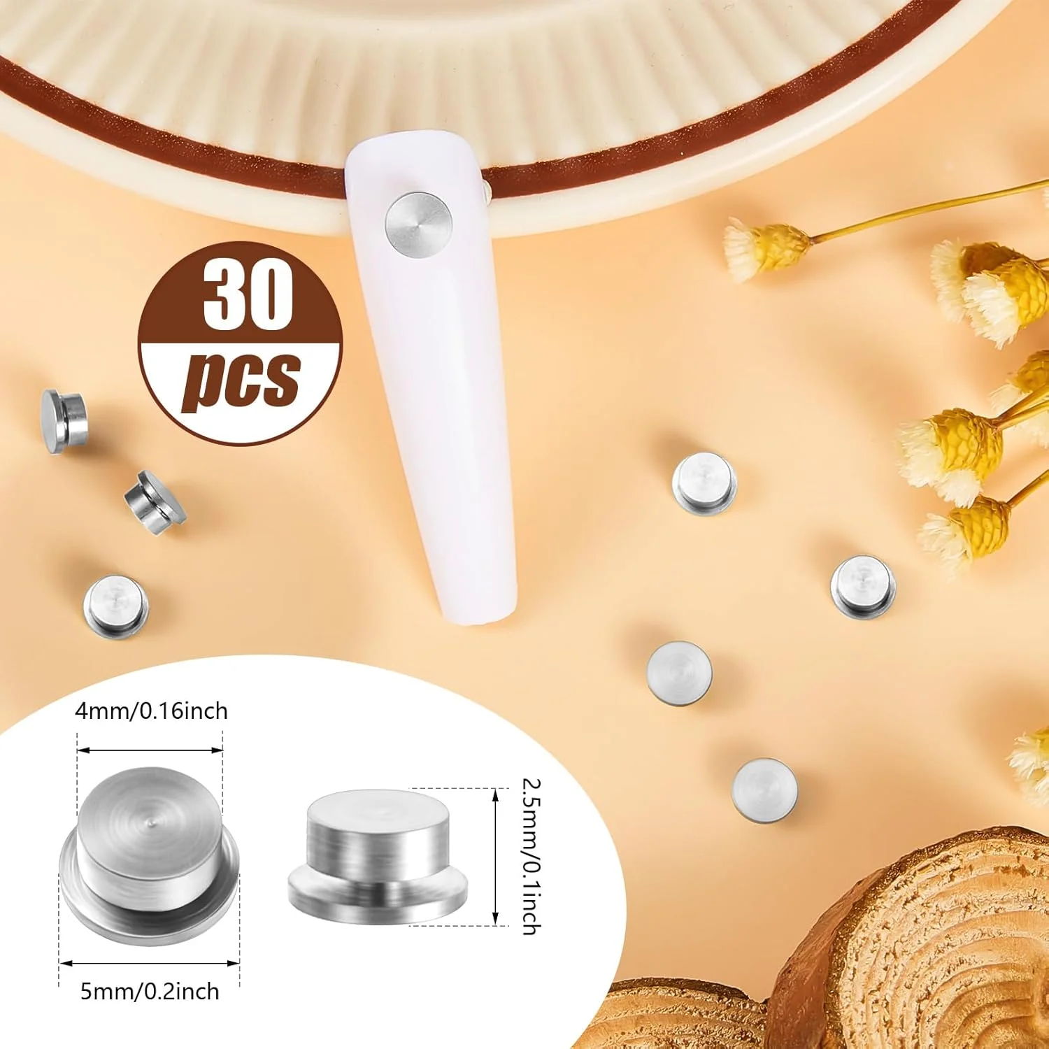 30 عدد آویز چرخشی ناخن، ابزار هنری چرخشی برای طراحی ناخن، حلقه های جواهرات، ابزارهای چرخشی سه بعدی برای زنان و دختران، لوازم جانبی جواهرات