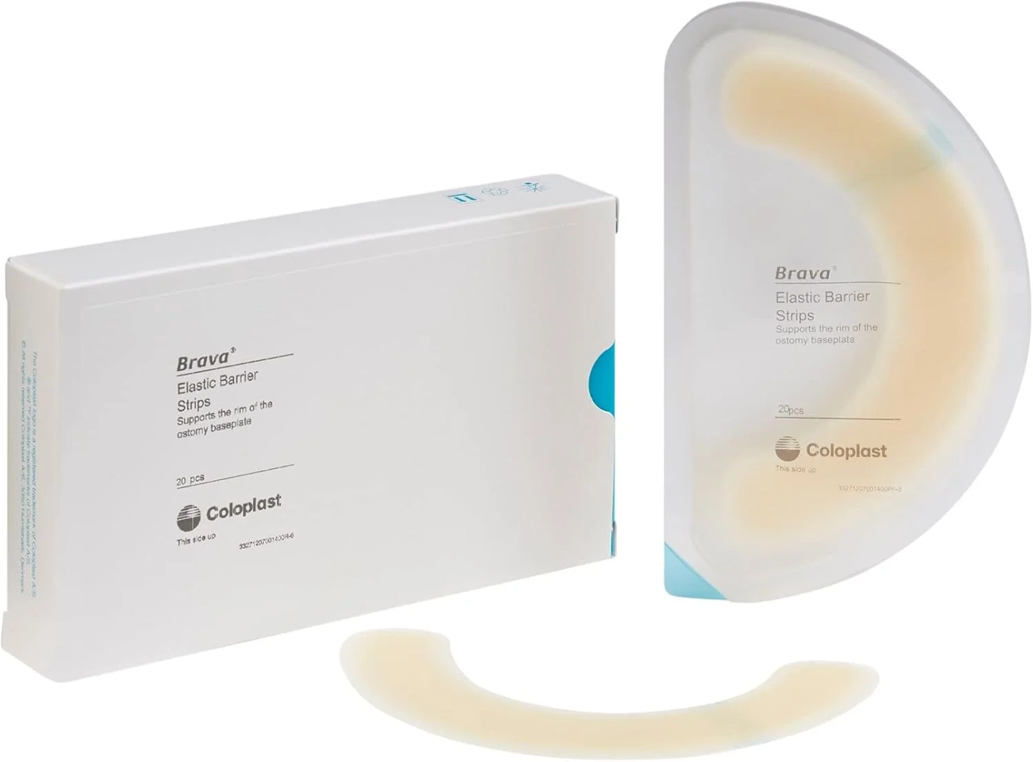 نوارهای محافظ براوا 120700، 5 سانتی متر، الاستیک، جعبه 20 عددی