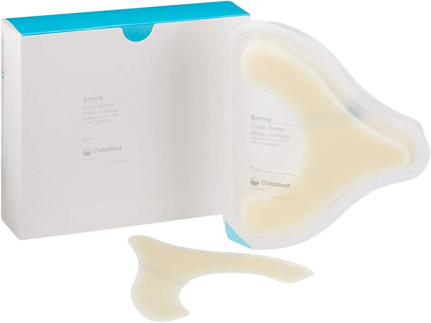 نوارهای محافظ الاستیک براوا کلستوپلاست، شکل Y، 5 3/4 اینچ طول، 120721 (جعبه 30 عددی)