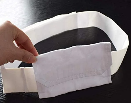 نگهدارنده لوله G، کمربند لوله تغذیه، نگهدارنده کاتتر لوله های G، دیالیز صفاقی، گاستروستومی، کیف پوشش لوازم لوله PEG، تخلیه، تثبیت شکمی، کمربند پرستاری پزشکی (سفید)