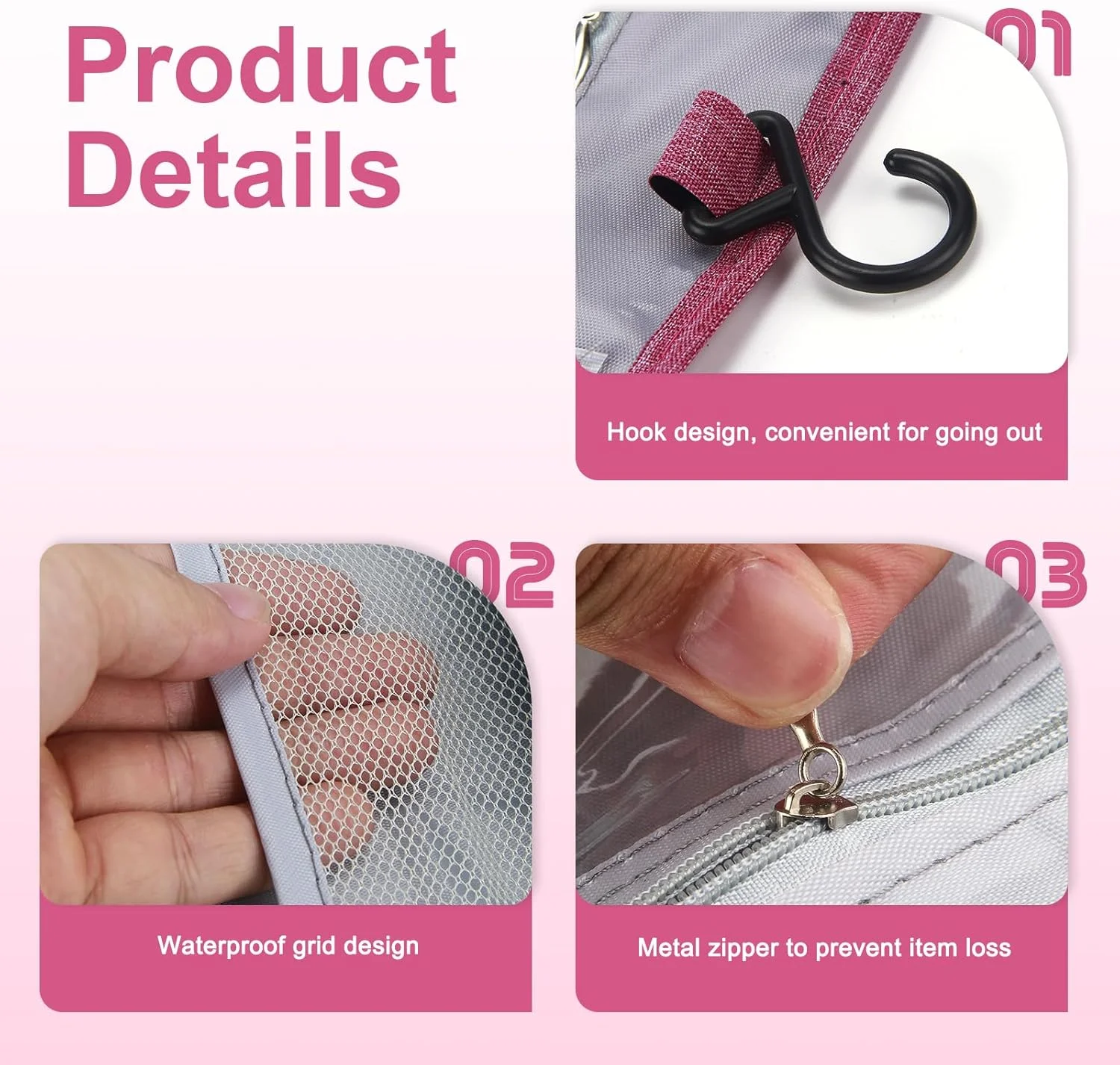 کیف مسافرتی استومی کولوستومی، کیف آویز لوازم استومی برای کولوستومی، سوند فولی، لوازم پزشکی، لوازم جانبی کیف ایلئوستومی استومی، سازمان دهنده آویز توالت (رز)