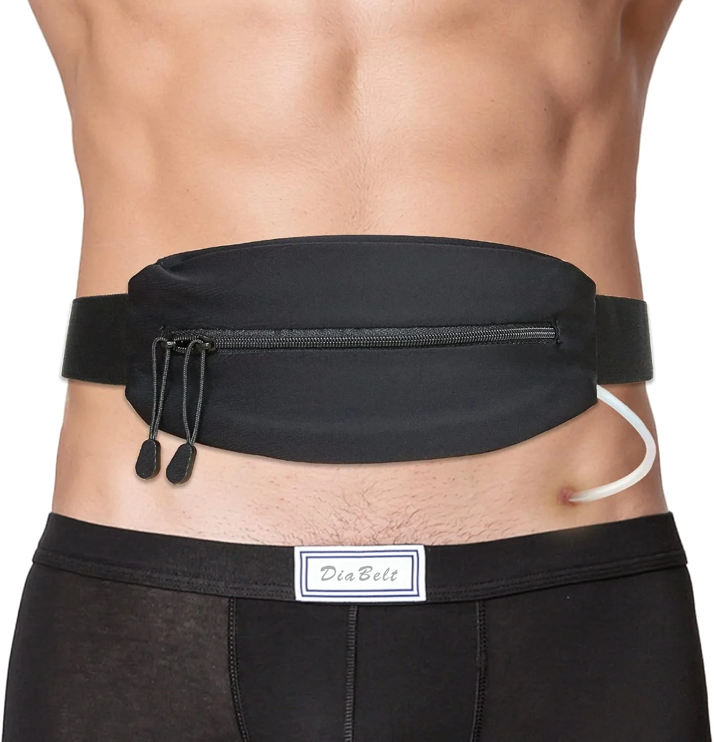 نگهدارنده ست انتقال کاتتر دیالیز صفاقی با جیب بزرگ، کمربند لوله تغذیه شکمی PEG برای بزرگسالان، زنان و مردان