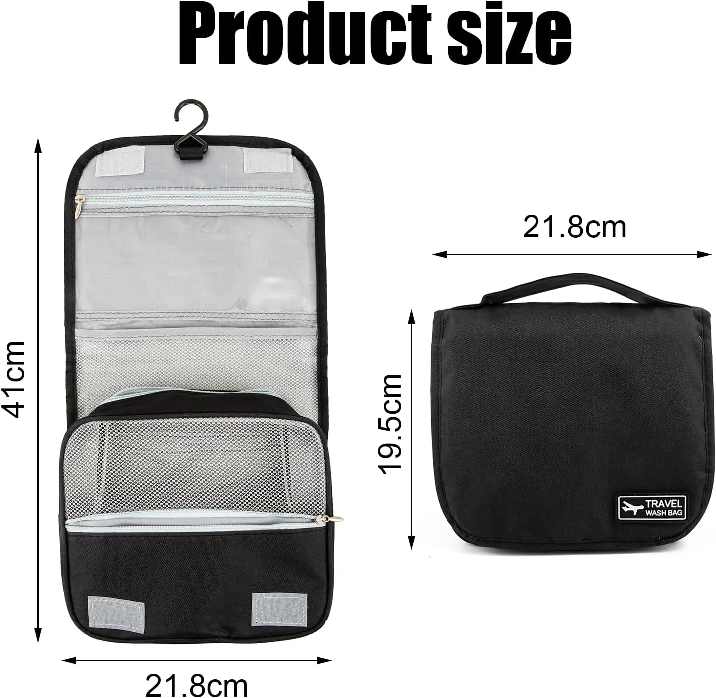 کیف لوازم جانبی استومی کلستومی آویز مسافرتی برای کاتتر فولی، لوازم جانبی پزشکی ایلئوستومی (مشکی)