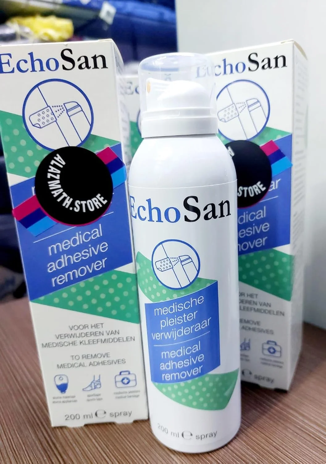 اسپری پاک کننده چسب پزشکی اکوسان از ALAZMATH.STORE