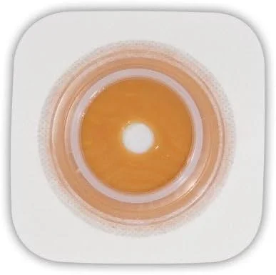 کانواتک 125270 SUR-FIT Natura دو تکه از پیش برش خورده، محافظ پوست انعطاف پذیر Stomahesive با یقه نواری، قهوه ای، فلنج 45 میلی متر (1 3/4 اینچ)؛ دهانه استومی 22 میلی متر (7/8 اینچ)، 10 عدد در جعبه