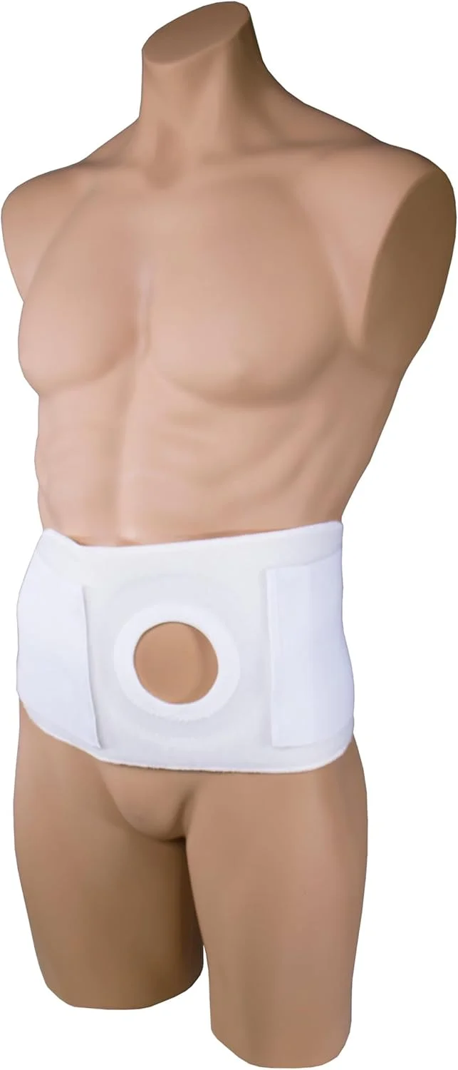 شکم بند استومی OTC، پشتیبان استومی، فتق کولوستومی، کمربند 6 اینچی، پد دهانه 3 اینچی، بزرگ