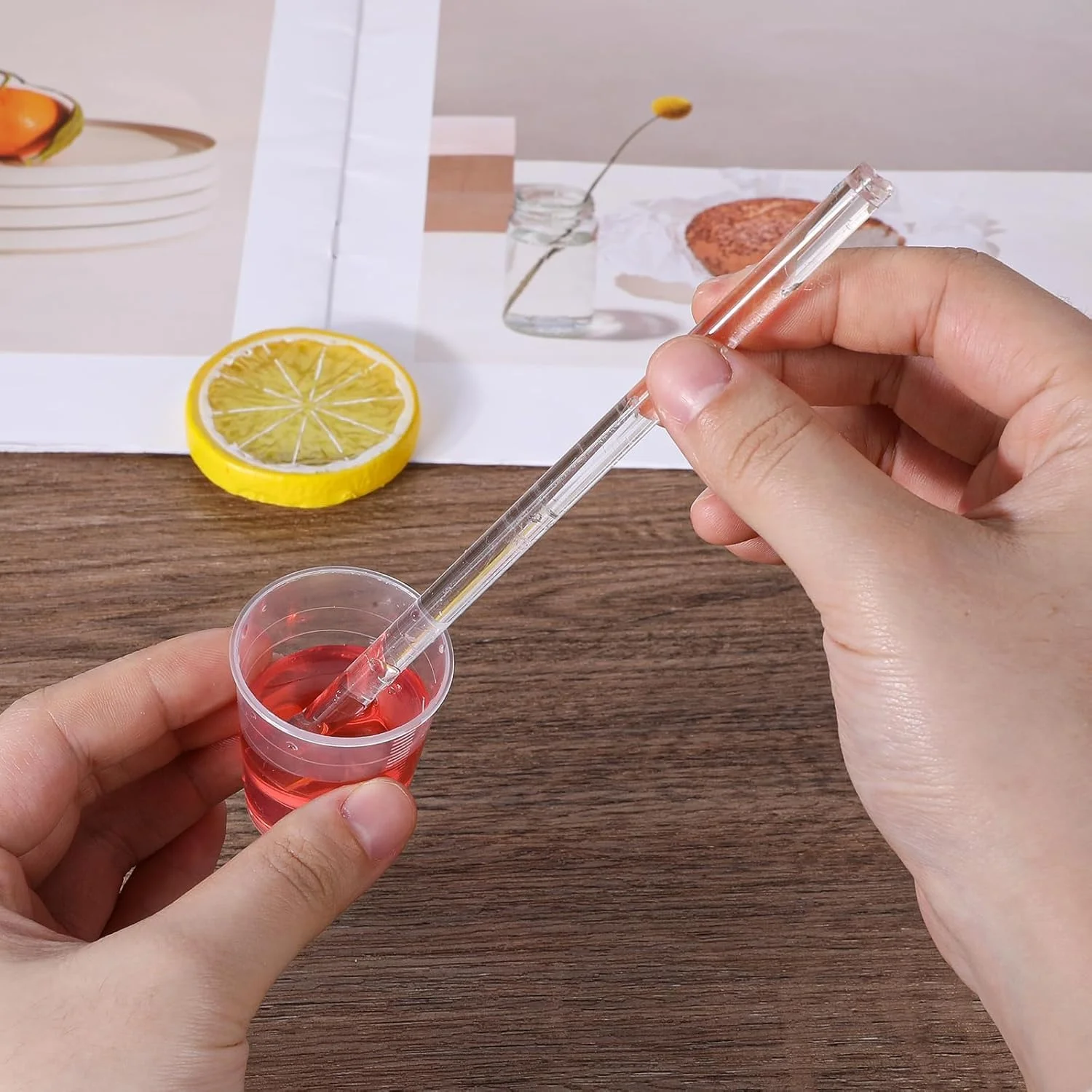 20 عدد پیمانه دارویی پلاستیکی شفاف 30 میلی لیتری با درب - ظروف مدرج قابل استفاده مجدد برای قرص و داروهای مایع