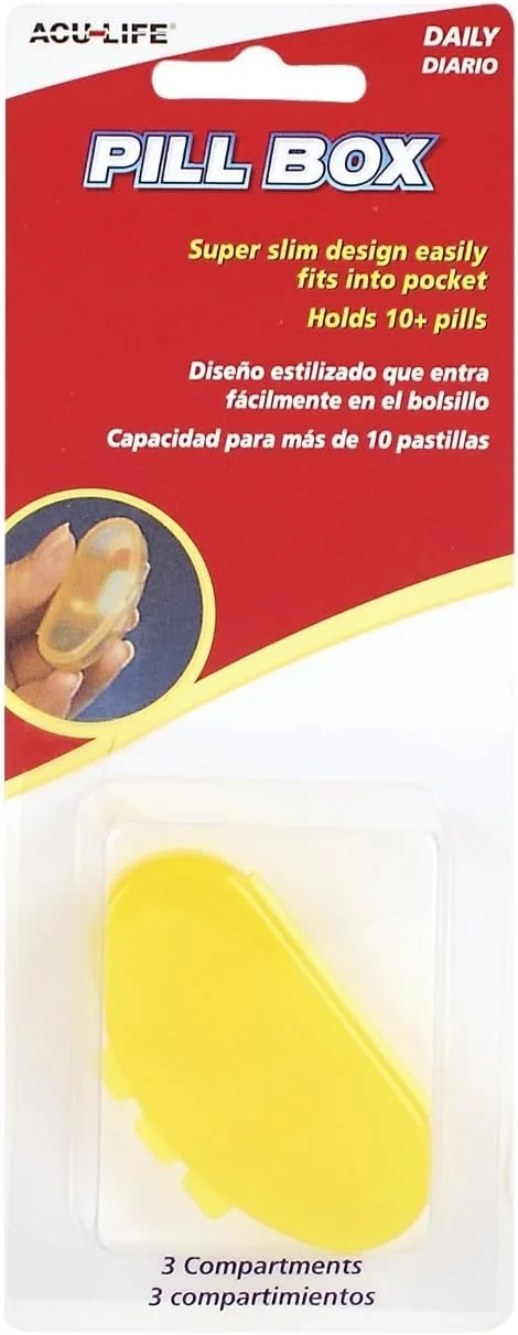 جعبه قرص روزانه کلیوی شکل Acu-Life: 184A جعبه قرص روزانه کلیوی شکل Acu-Life: 184A