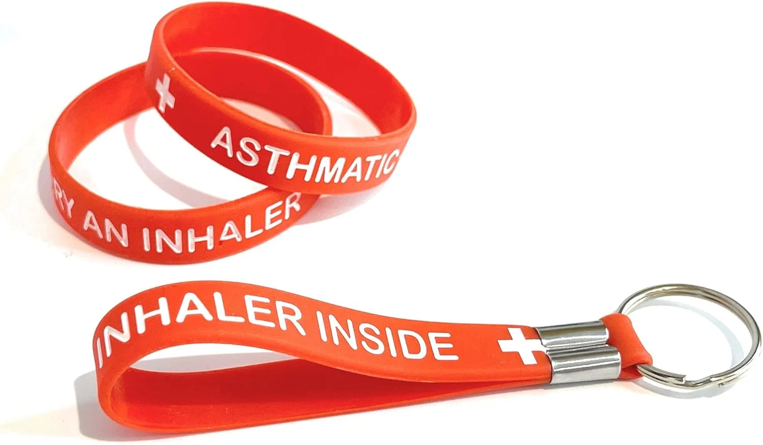 دستبند و جاکلیدی هشدار آسم - هشدار پزشکی ICE - سایز کودک - هشدار پزشکی دستبند و جاکلیدی هشدار آسم - هشدار پزشکی ICE - سایز کودک - هشدار پزشکی