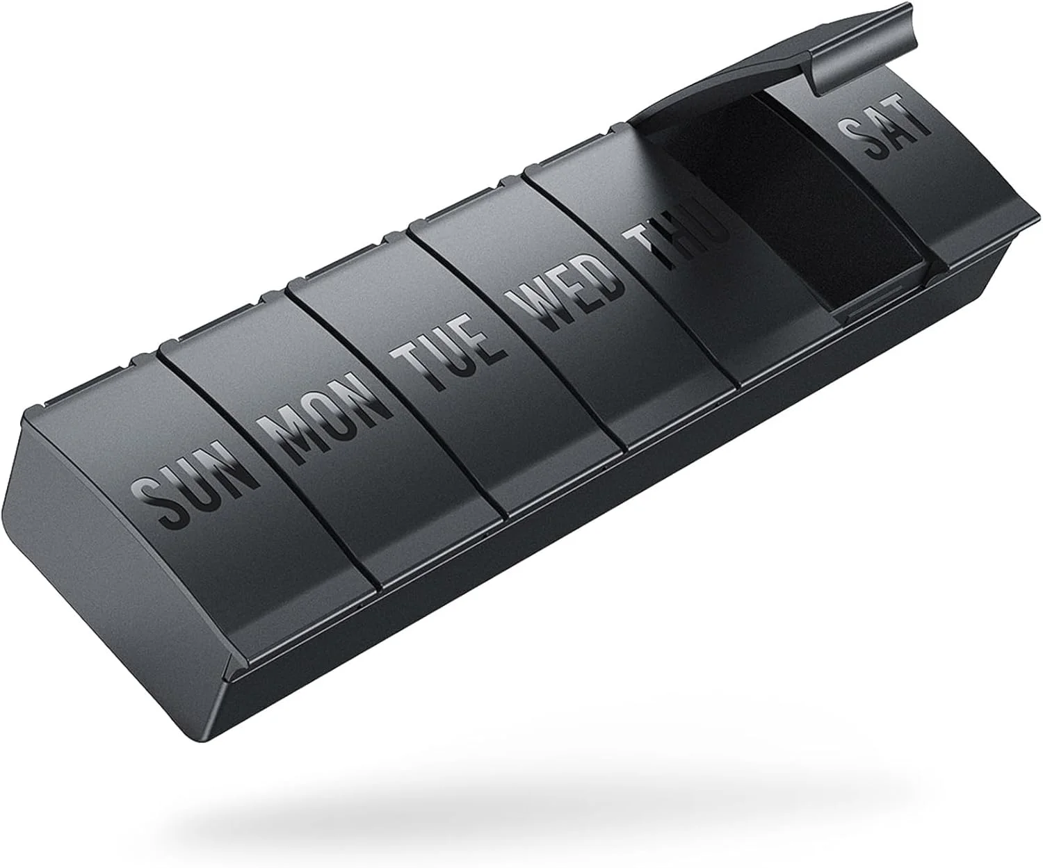 جعبه قرص بزرگ Barhon، جعبه قرص هفتگی، جعبه قرص مسافرتی دارو، جعبه قرص 7 روزه برای مکمل های ویتامین بزرگ روغن ماهی، مشکی جعبه قرص بزرگ Barhon، جعبه قرص هفتگی، جعبه قرص مسافرتی دارو، جعبه قرص 7 روزه برای مکمل های ویتامین بزرگ روغن ماهی، مشکی