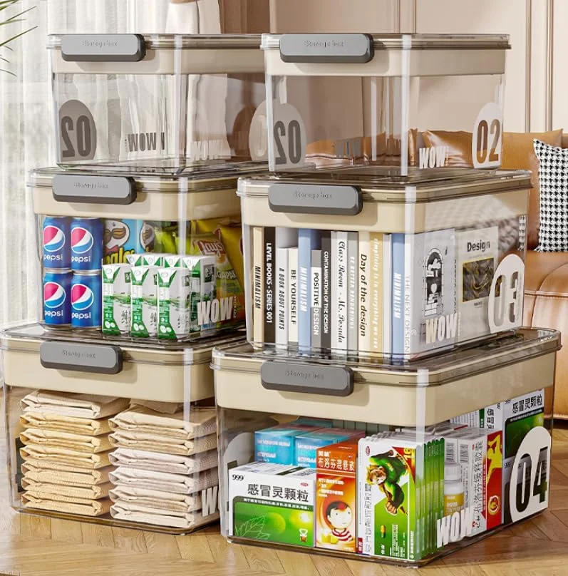 جعبه کمک های اولیه چند منظوره پلاستیکی، جعبه نگهداری دارو، سازمان دهنده قرص با محفظه و دسته، جعبه سازمان دهنده نگهداری (بژ) جعبه کمک های اولیه چند منظوره پلاستیکی، جعبه نگهداری دارو، سازمان دهنده قرص با محفظه و دسته، جعبه سازمان دهنده نگهداری (بژ)