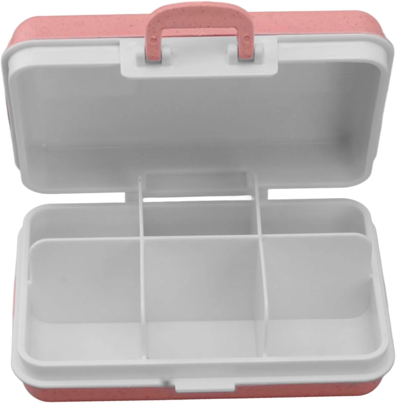 جعبه نگهداری دارو Cryfokt، جعبه سازمان دهنده کیت اضطراری ضد آب 6 محفظه، ظرف پلاستیکی ایمن و مهر و موم شده برای خانواده، دفتر و مسافرت جعبه نگهداری دارو Cryfokt، جعبه سازمان دهنده کیت اضطراری ضد آب 6 محفظه، ظرف پلاستیکی ایمن و مهر و موم شده برای خانواده، دفتر و مسافرت