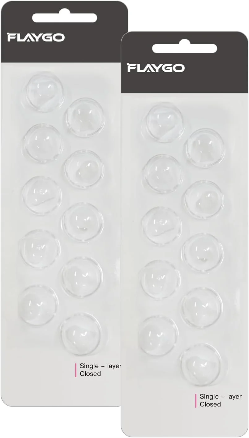 گوشی های کمکی شنوایی برای جایگزینی اتیکن - طراحی بسته تک لایه برای سمعک های ITC (10 میلی متر/2 بسته)، مواد سیلیکونی درجه پزشکی، گوشی های جهانی برای لوازم کمکی شنوایی اتیکن