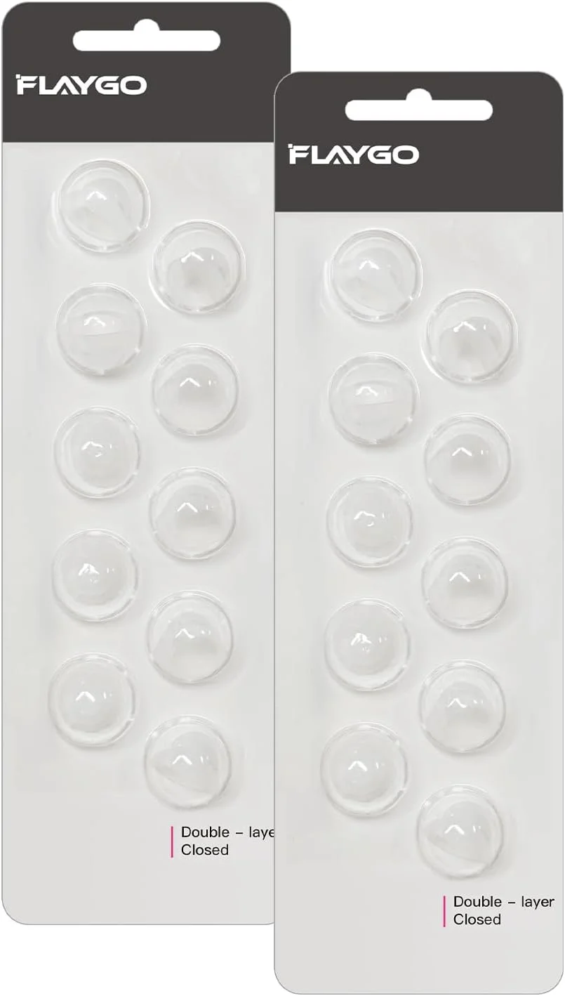 سری های جایگزین سمعک برای Oticon - طراحی بسته دولایه برای سمعک های ITC (6 میلی متر/2 بسته)، مواد سیلیکونی با گرید پزشکی، سری های یونیورسال برای لوازم سمعک Oticon