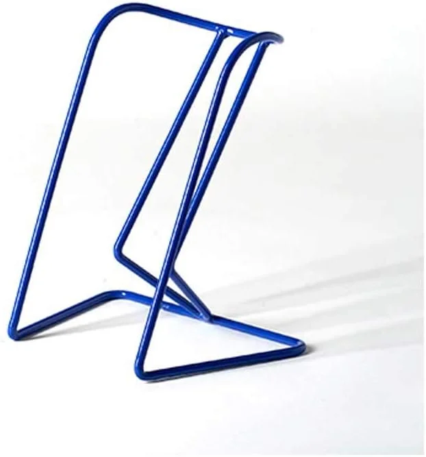 کمک کننده جوراب پوش کوچک ایزی-آن شرکت هلپینگ هند. ابزار کمکی برای پوشیدن جوراب های فشاری زنانه و مردانه، آبی