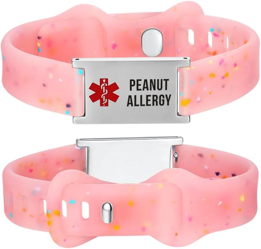 دستبند هشدار پزشکی کارتونی LinnaLove هدیه والدین به پسر، دختر، برادر، خواهر