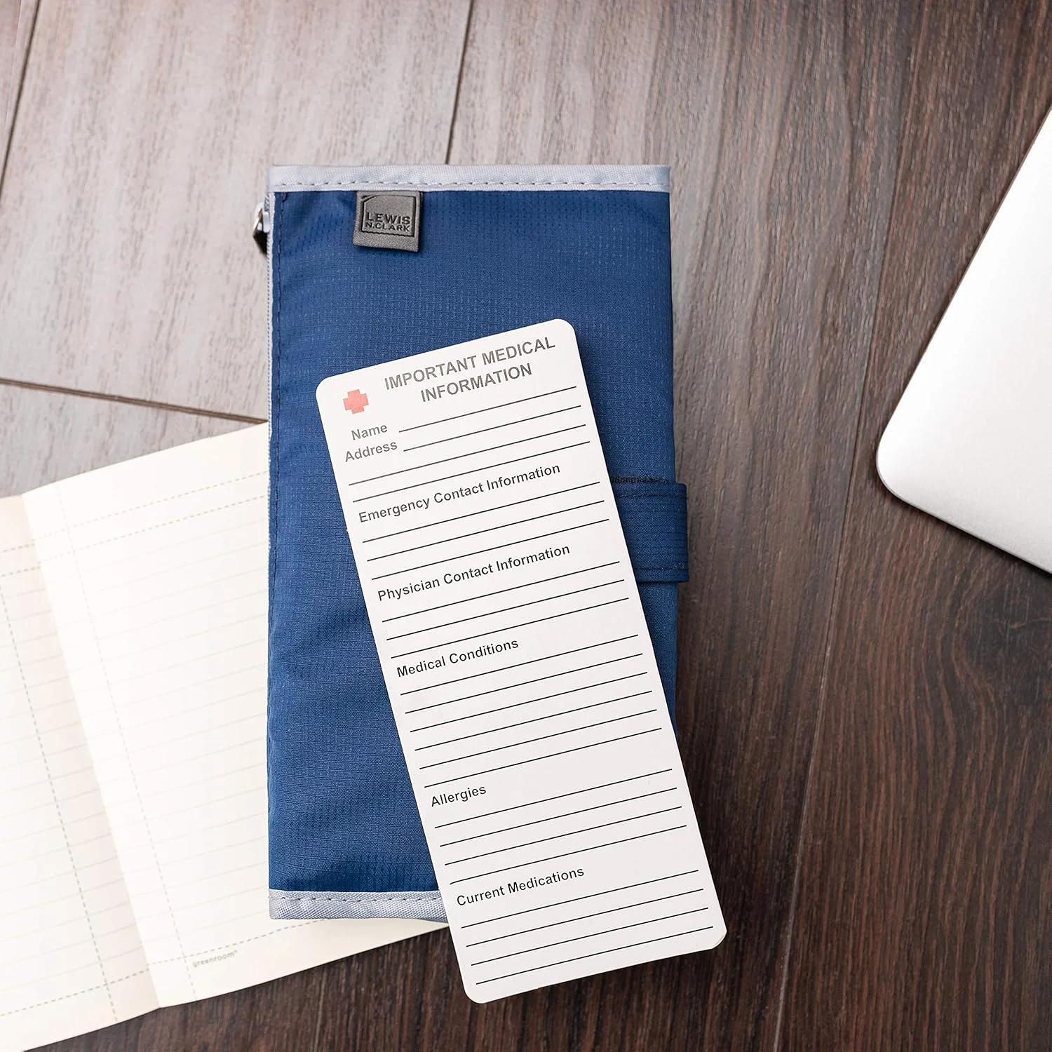 کیف نگهدارنده قرص تاشو صبح/عصر لوییس ان کلارک با 16 محفظه کشویی قفل‌دار