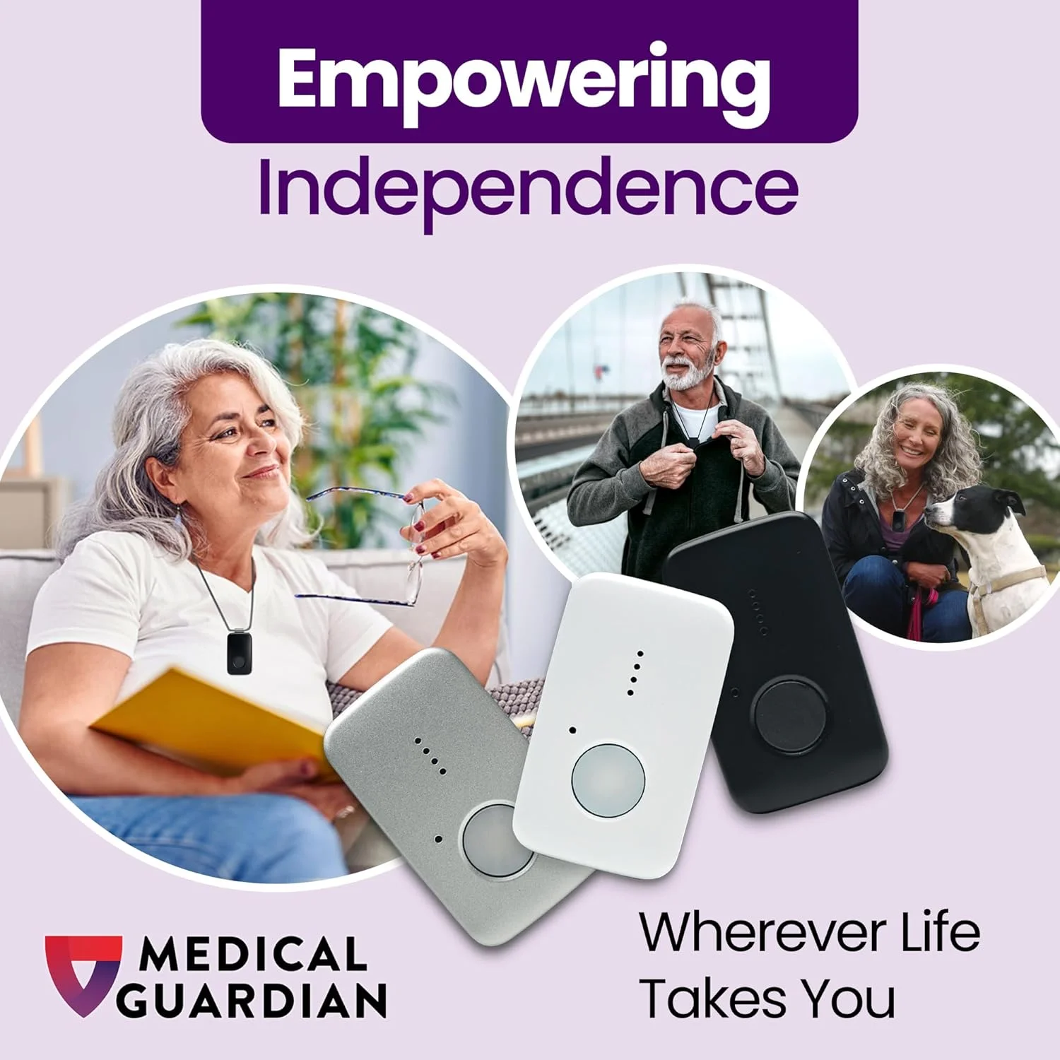 سیستم هشدار پزشکی MGMini 4G با GPS برای کمک به سالمندان - پایش شبانه روزی - دستگاه های زنگ خطر ایمنی شخصی - دکمه