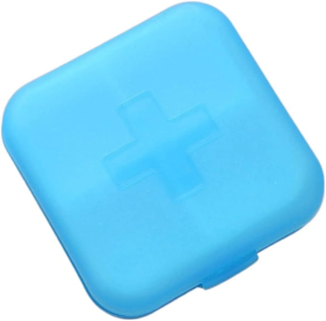 جعبه کوچک نگهدارنده لوازم، جعبه قرص تبلت 4 خانه، جعبه مسافرتی، محفظه نگهداری دارو، جعبه های توزیع پزشکی (سایز: Hortel)