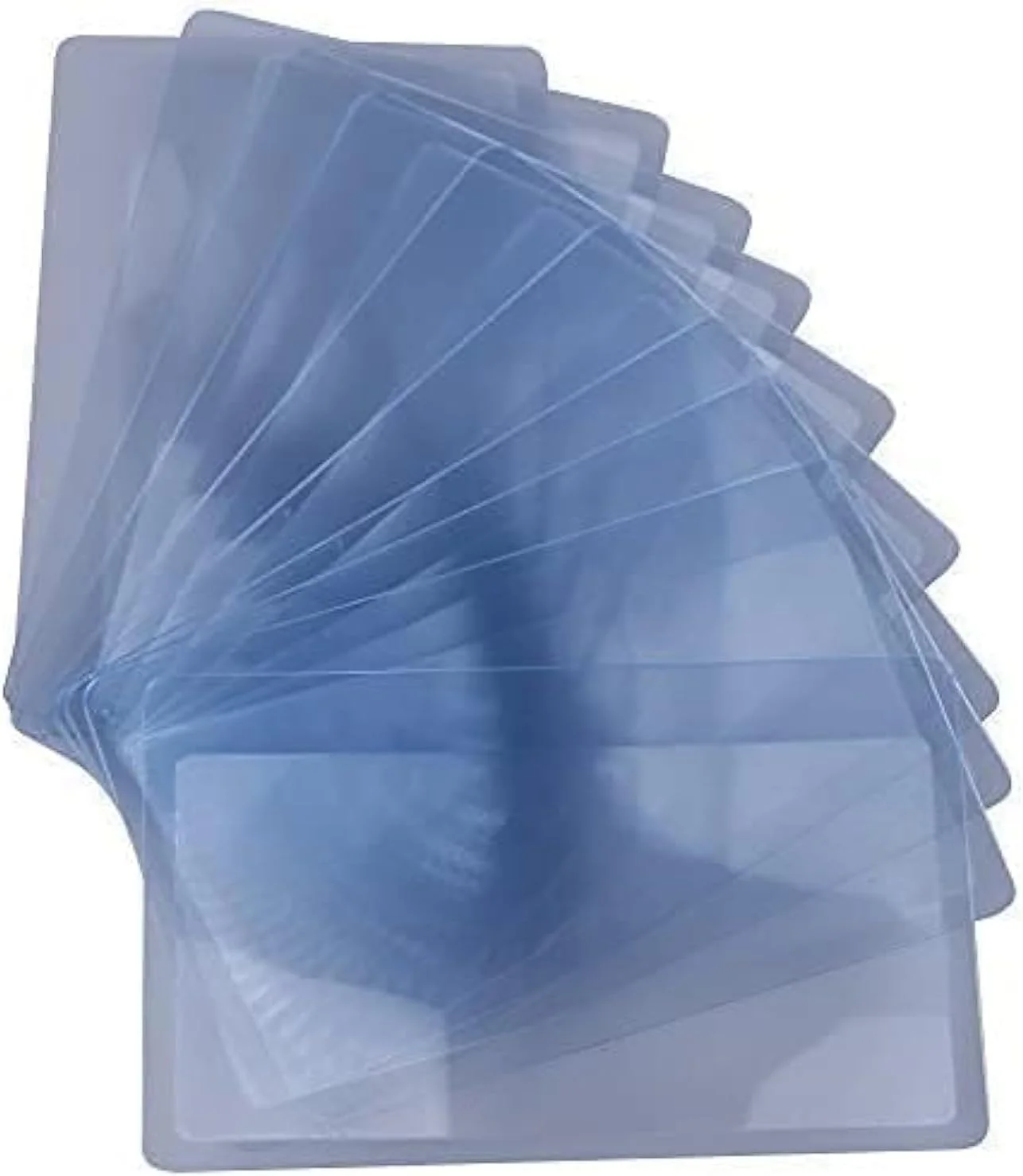 بسته 12 عددی عدسی ذره بینی سایز کارت اعتباری. فروش عمده - بزرگنمایی 300% فرسنل