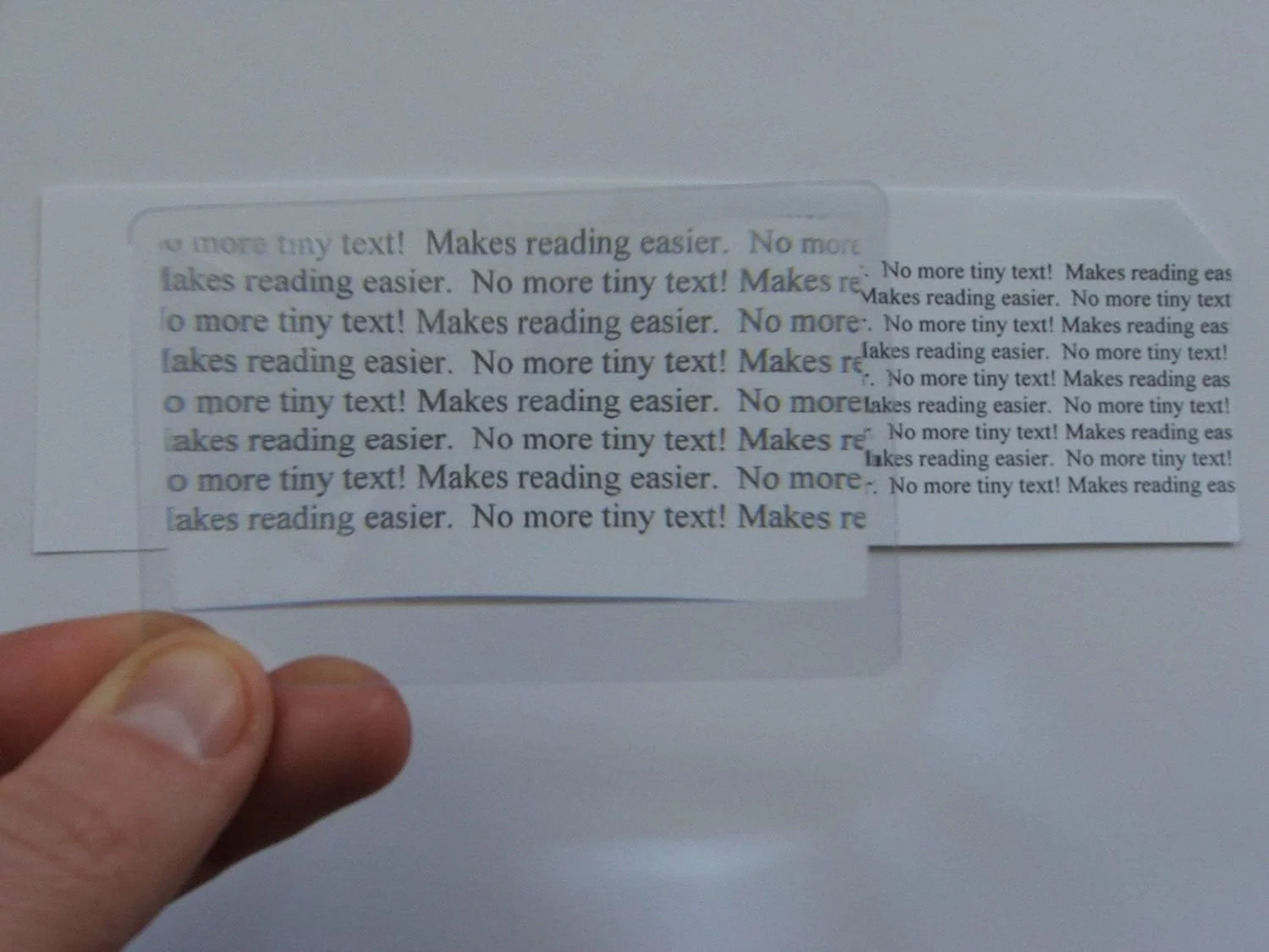 بسته 12 عددی عدسی ذره بینی سایز کارت اعتباری. فروش عمده - بزرگنمایی 300% فرسنل