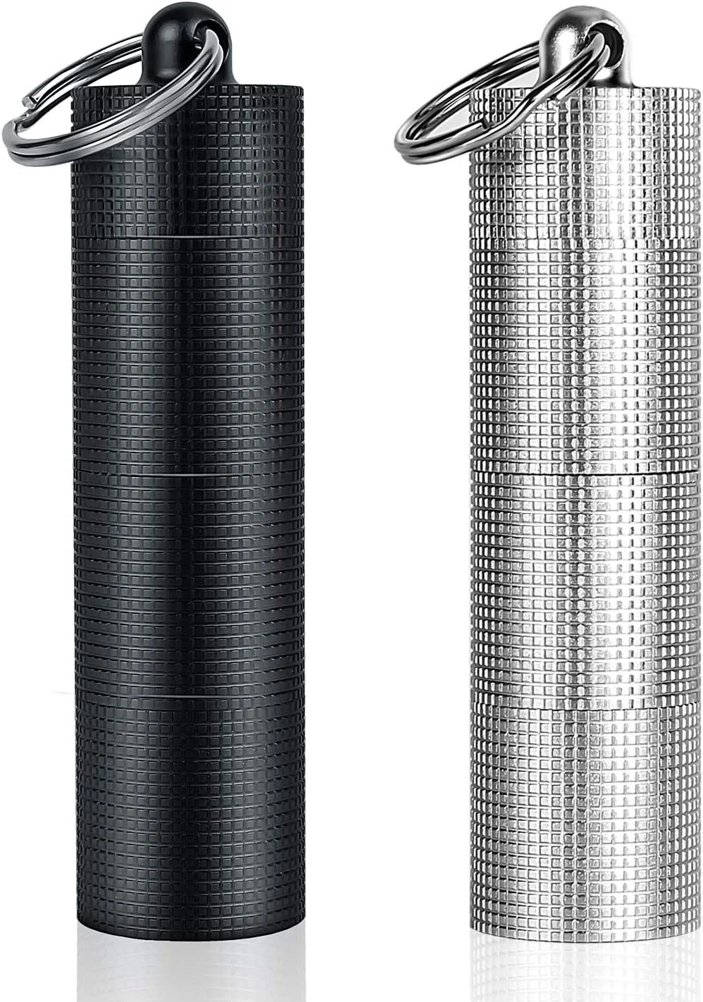 جعبه قرص روزانه قابل حمل PPFISH، 3 محفظه آلیاژ آلومینیوم ضد آب، جعبه قرص کوچک جیبی، جا کلیدی قرص، نگهدارنده قرص مسافرتی برای آقایان و بانوان جعبه قرص روزانه قابل حمل PPFISH، 3 محفظه آلیاژ آلومینیوم ضد آب، جعبه قرص کوچک جیبی، جا کلیدی قرص، نگهدارنده قرص مسافرتی برای آقایان و بانوان