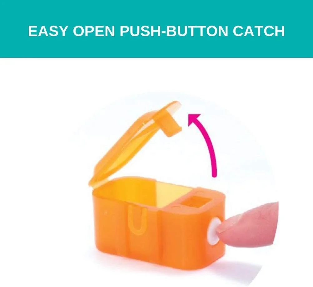 جعبه قرص 7 روزه ایمن + مطمئن و بازشو