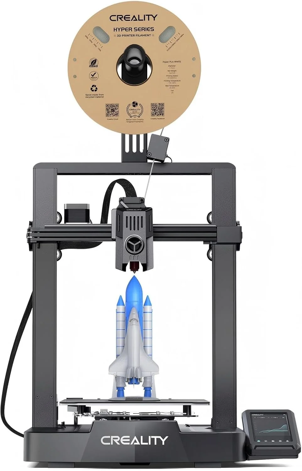 پرینتر سه بعدی Creality Ender 3 V3 KE ارتقا یافته، سرعت بالای 500 میلیمتر بر ثانیه با اکسترودر مستقیم Sprite، پشتیبانی از چاپ 300 درجه سانتیگراد، پرینتر سه بعدی با تراز خودکار برای کودکان و مبتدیان، اندازه چاپ بزرگتر 250x220x220 میلیمتر پرینتر سه بعدی Creality Ender 3 V3 KE ارتقا یافته، سرعت بالای 500 میلیمتر بر ثانیه با اکسترودر مستقیم Sprite، پشتیبانی از چاپ 300 درجه سانتیگراد، پرینتر سه بعدی با تراز خودکار برای کودکان و مبتدیان، اندازه چاپ بزرگتر 250x220x220 میلیمتر